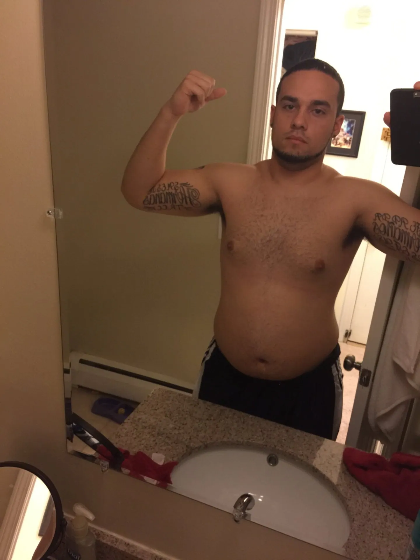 Coach Martin Rosa Kiefer of Hive Fitness Journey in Woodstock, GA - before transformation starting point