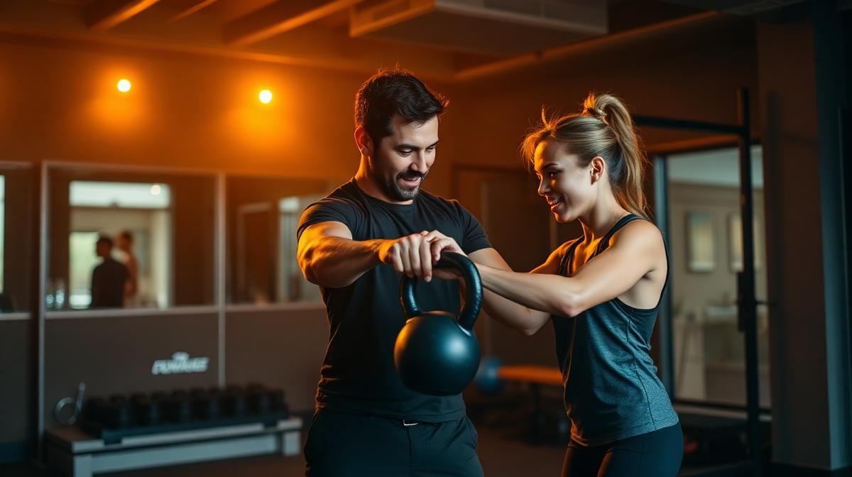 Small group coaching beginner at Hive Fitness Journey in Woodstock, GA